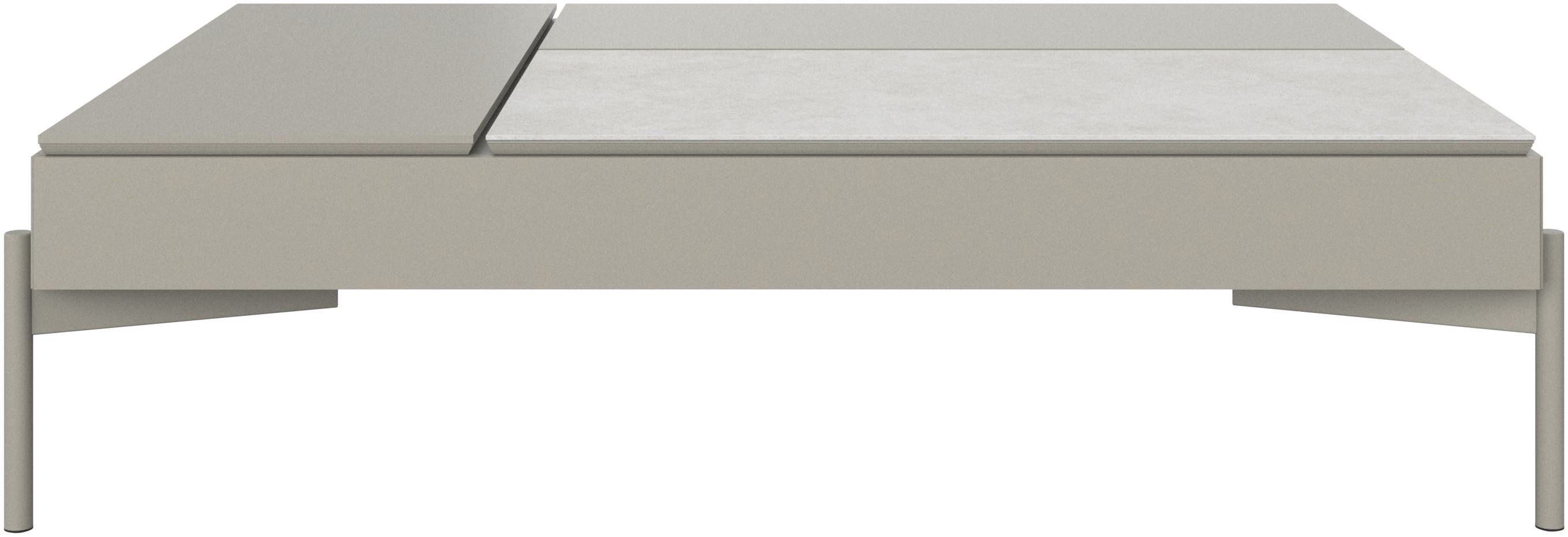 モダンガラス製コーヒーテーブル - BoConceptによるデンマーク モダンガラス製コーヒーテーブル - BoConceptによるデンマーク